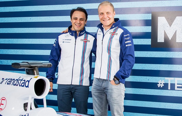 Williams confirma Massa e Bottas para temporada 2016