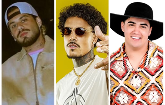 Zé Felipe, Livinho e Natanzinho Lima agitam Aparecida é Show