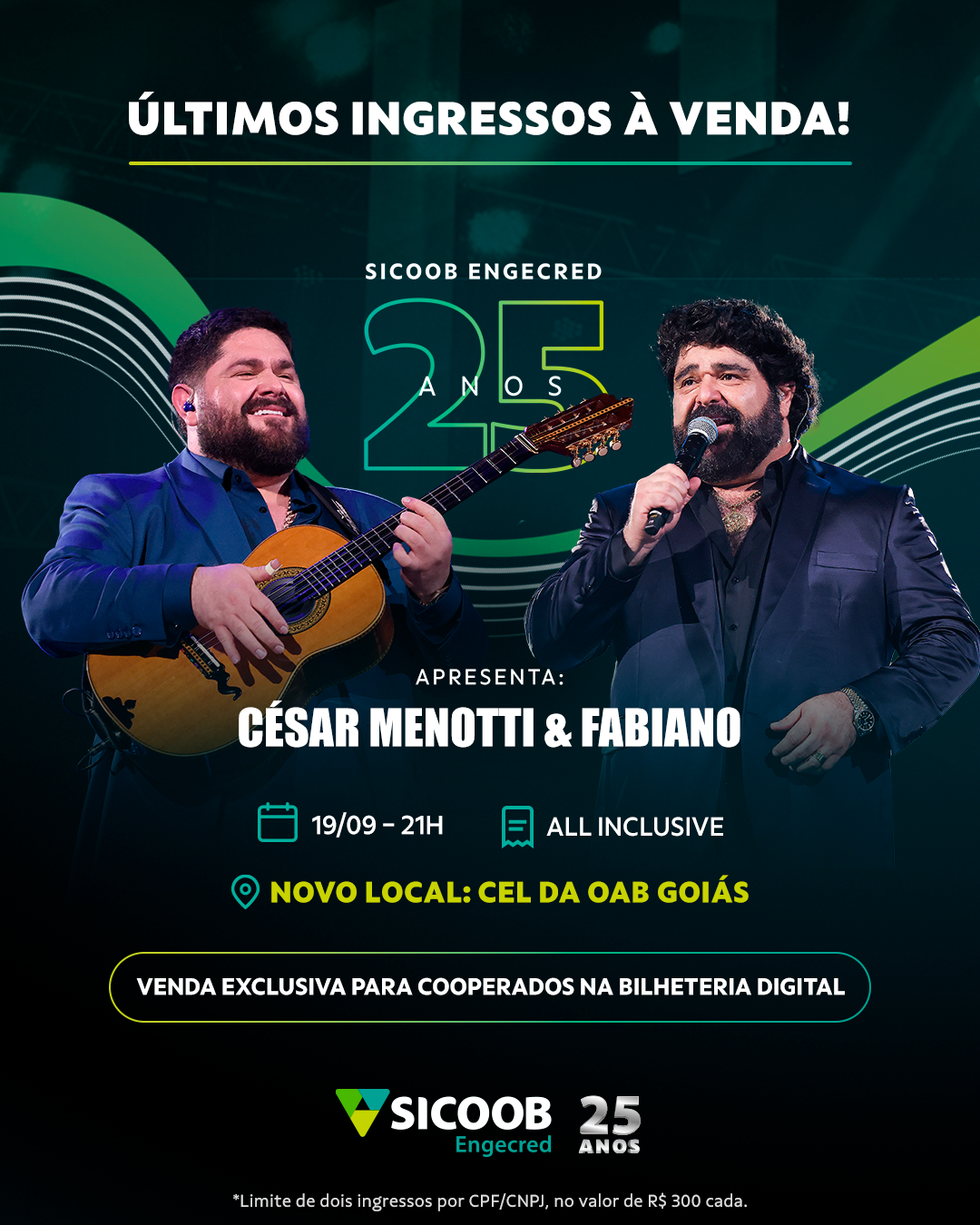 Sicoob Engecred 30 anos SUPER BANNER